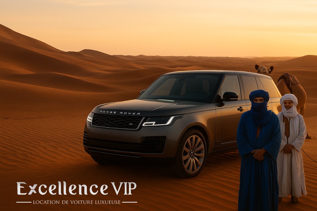 Quand le voyage de luxe devient viral : comment choisir votre voiture de prestige pour un road trip au Maroc