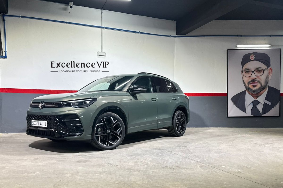 Location Volkswagen Tiguan R line Casablanca pas cher